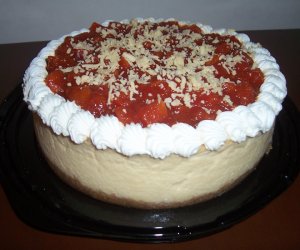 Cheese cake de queso de bola